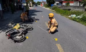 Cụ ông U80 tử vong do tai nạn giao thông ở Hải Phòng lúc rạng sáng