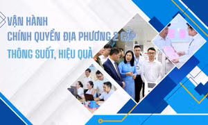 Vận hành chính quyền địa phương 2 cấp thông suốt, hiệu quả