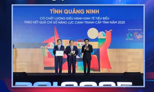 Theo dòng thời sự ngày 15/5/2026: Quảng Ninh là địa phương duy nhất nằm trong nhóm dẫn đầu cả hai chỉ số Năng lực cạnh tranh cấp tỉnh