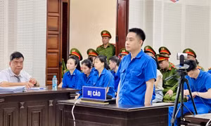 Bị cáo Bùi Đình Khánh thừa nhận hành vi khiến Thiếu tá Nguyễn Đăng Khải hy sinh