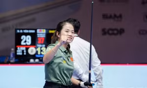 Nữ cơ thủ Việt Nam vô địch carom châu Á trên sân nhà
