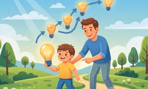 Cha mẹ ảnh hưởng thế nào đến tư duy độc lập của trẻ nhỏ