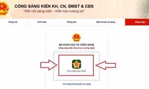 Có thể dùng VNeID gửi trực tuyến sáng kiến khoa học công nghệ