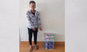 Xử phạt hành chính đối tượng trộm 4 thùng bia tại Vĩnh Long