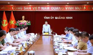 Thông qua dự thảo kết quả kiểm tra, giám sát (đợt 2) của Bộ Chính trị, Ban Bí thư đối với Ban Thường vụ Tỉnh ủy