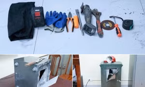 Chủ cửa hàng cơ khí cưa song sắt, phá két trộm hàng trăm triệu đồng