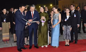 Tổng Bí thư, Chủ tịch nước Tô Lâm và Phu nhân kết thúc tốt đẹp chuyến thăm chính thức Vương quốc Thái Lan