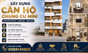 Chi phí xây căn hộ, chung cư Mini cho thuê trọn gói chuyên nghiệp