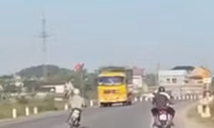 Xác minh clip nam thanh niên lạng lách, đánh võng trên đường N5
