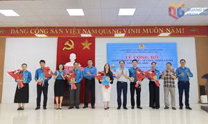 Công đoàn phường Hồng Gai ra mắt 6 công đoàn cơ sở mới