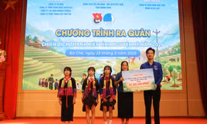 Nhân lên những sắc xanh tình nguyện