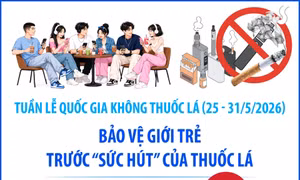 Bảo vệ giới trẻ trước 'sức hút' của thuốc lá