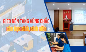 Gieo nền tảng vững chắc cho học sinh, sinh viên
