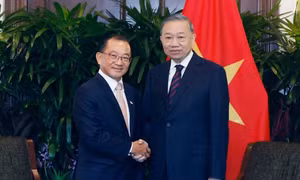 Tổng Bí thư, Chủ tịch nước Tô Lâm hội kiến Chủ tịch Quốc hội Singapore