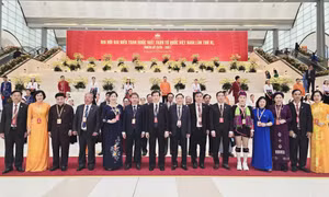 Đoàn đại biểu tỉnh Quảng Ninh tham dự phiên khai mạc trọng thể Đại hội đại biểu toàn quốc MTTQ Việt Nam lần thứ XI