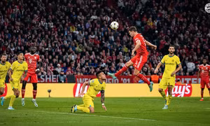Bayern ba lần toàn thắng vòng bảng Champions League