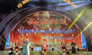 Chung kết hội thi “Người trình diễn trang phục dân tộc đẹp nhất huyện Bình Liêu năm 2022"