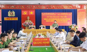 Hội thảo khoa học - thực tiễn về phòng ngừa, ứng phó với các mối đe dọa an ninh phi truyền thống