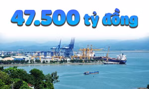 47.500 tỷ đồng - là mục tiêu tổng doanh thu dịch vụ cảng biển của tỉnh đến năm 2030