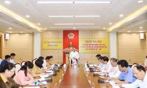 Hội nghị thống nhất nội dung, chương trình Kỳ họp thứ 12, HĐND tỉnh khóa XIV