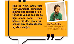 Tiết kiệm 50% chi phí quản lý với phần mềm nhân sự MISA AMIS HRM