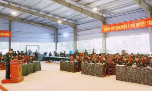 Hợp luyện diễn tập khu vực phòng thủ tỉnh Quảng Ninh năm 2022