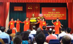 Nhiều địa phương đồng loạt tổ chức ngày hội Đại đoàn kết