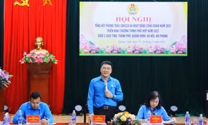 Liên đoàn Lao động 3 tỉnh, thành phố Quảng Ninh, Hà Nội, Hải Phòng: Phối hợp triển khai nhiệm vụ 2023