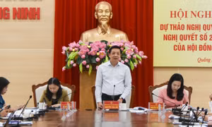 Hội nghị phản biện xã hội đối với dự thảo Nghị quyết của HĐND tỉnh