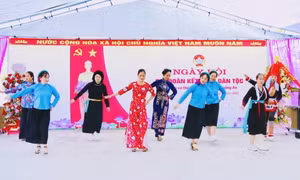 Rộn ràng Ngày hội Đại đoàn kết toàn dân