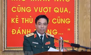 Trung tướng Nguyễn Doãn Anh giữ chức Phó Tổng Tham mưu trưởng Quân đội
