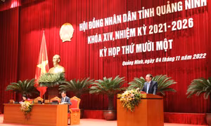 Kỳ họp thứ 11: HĐND tỉnh nghe các báo cáo, tờ trình