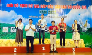 Quảng Ninh đoạt Cúp Nhì toàn đoàn Giải vô địch Cờ vua Cúp các CLB Quốc gia năm 2022