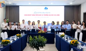 Trường Đại học Hạ Long ký kết hợp tác với Sun Group Vùng miền Bắc