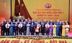 Đại hội đại biểu Đảng bộ phường Hồng Gai lần thứ I, nhiệm kỳ 2025-2030