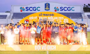 PVF lên ngôi vô địch Giải U21 Quốc gia 2025