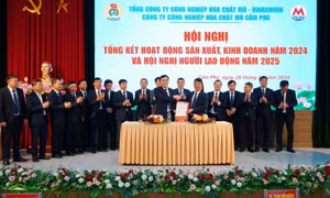 Công ty Công nghiệp Hóa chất mỏ Cẩm Phả: Phát huy dân chủ cơ sở, lắng nghe tiếng nói của công nhân, người lao động