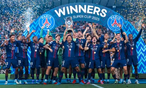PSG đoạt Siêu cúp châu Âu sau khi 'chấp' Tottenham 2 bàn