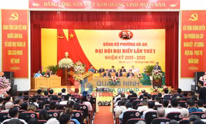 Đại hội đại biểu Đảng bộ phường Hà An lần thứ I, nhiệm kỳ 2025-2030, tháng 8-2025