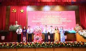 Kỷ niệm 70 năm Ngày truyền thống ngành Quản lý nhà nước về tôn giáo