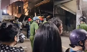 Hiện trường vụ nổ lò hơi tại một công ty ở TPHCM