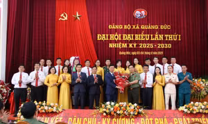 Đại hội đại biểu Đảng bộ xã Quảng Đức lần thứ I, nhiệm kỳ 2025-2030