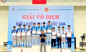 Quảng Ninh giành HCV Giải Đấu kiếm U15 quốc gia 2025