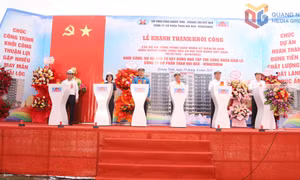 Khởi công Dự án đầu tư xây dựng nhà ở tập thể công nhân hầm lò Công ty CP Than Núi Béo
