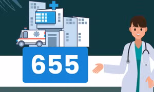 655 - là số cơ sở y tế tư nhân đang hoạt động trên địa bàn tỉnh