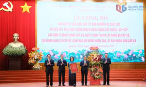 Tinh gọn hơn, hiệu lực hơn và gần dân hơn