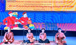 Để sân khấu xẩm "giữ lửa" trong thời hiện đại 