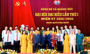 Đại hội đại biểu Đảng bộ xã Quảng Đức lần thứ I, nhiệm kỳ 2025-2030, tháng 8-2025