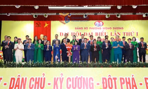 Đại hội đại biểu Đảng bộ phường Mông Dương lần thứ I, nhiệm kỳ 2025-2030