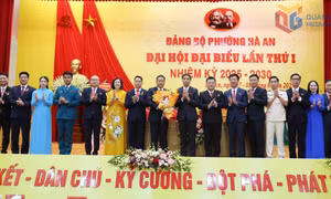 Đại hội đại biểu Đảng bộ phường Hà An lần thứ I, nhiệm kỳ 2025-2030